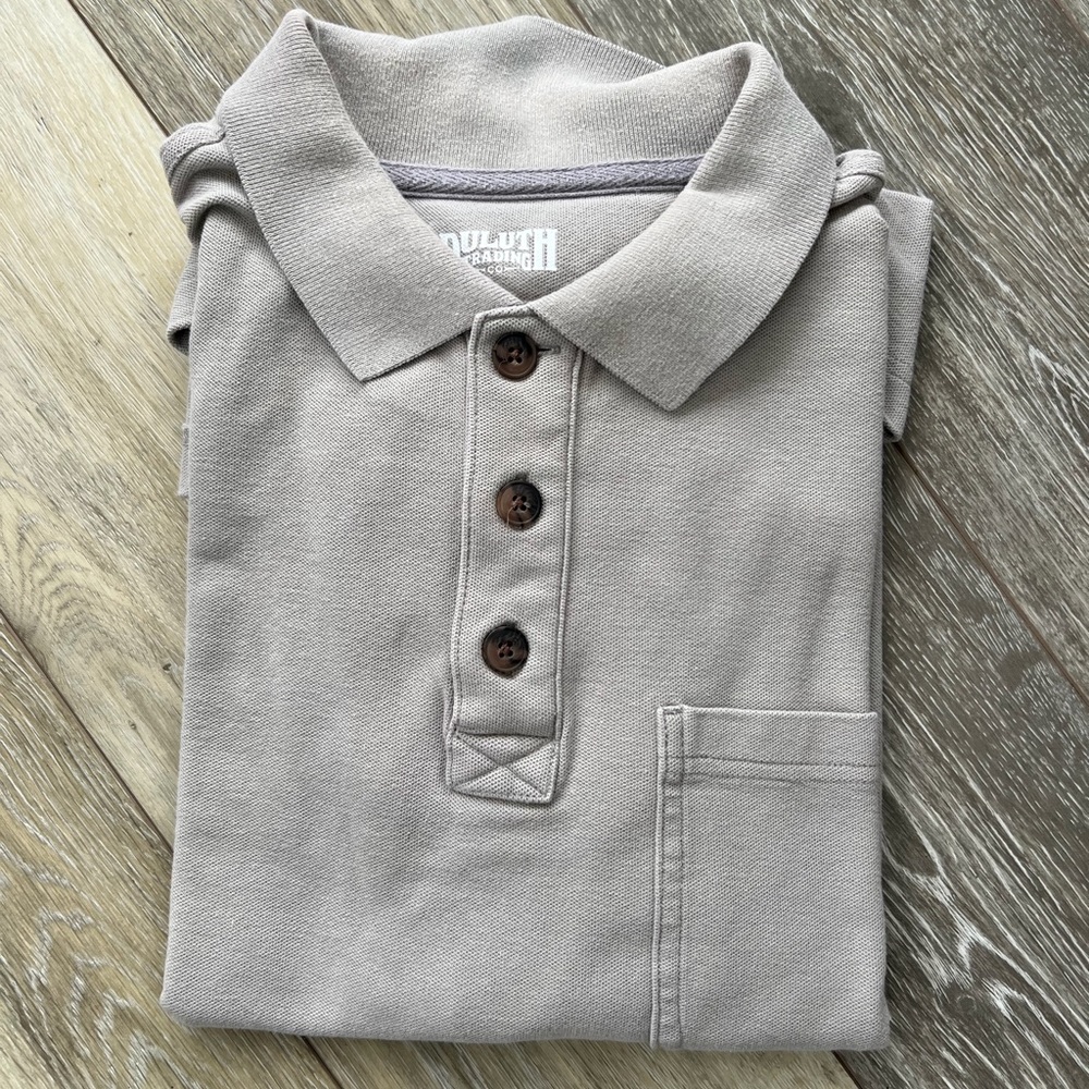 Duluth Trading polo shirt size medium